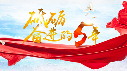 專題：砥礪奮進的5年