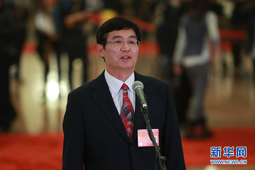 圖：吳曉光代表接受採訪