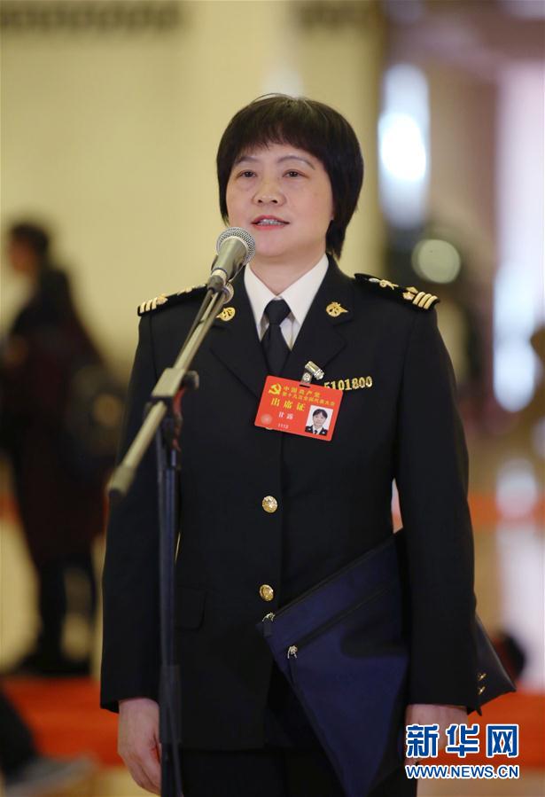 圖：甘露代表接受採訪