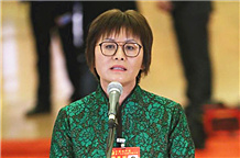 邵芸代表接受採訪