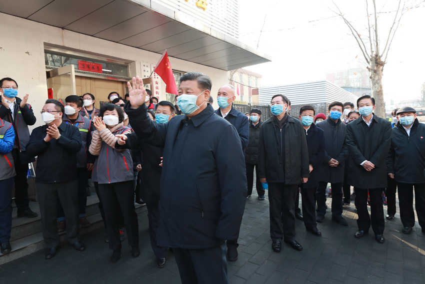 2��10�գ��й���������ǡ�������ϯ�������ί��ϯϰ��ƽ�ڱ�������ָ���¹ڷ���������ع���������ϰ��ƽ�ڳ���������ֵ��������������˽����һ������������������� �»������ ������ ��
