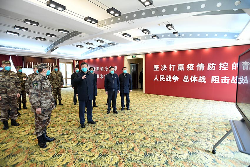 3��10�գ��й���������ǡ�������ϯ�������ί��ϯϰ��ƽר�Ÿ�����ʡ�人�п����¹ڷ���������ع���������ϰ��ƽ�ڻ���ɽҽԺָ�����ģ���ȡҽԺ�������С��������Ρ�ҽ����Ա�������ϡ����й��ص�������ܡ� �»������ л���� ��