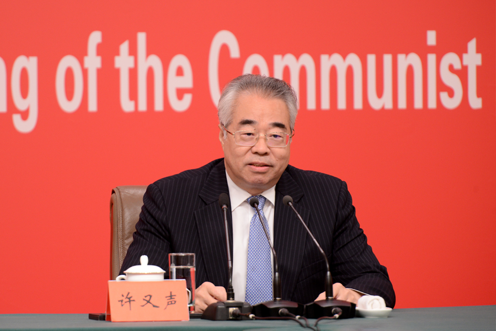 中央統戰部副部長許又聲。人民網 張啟川攝