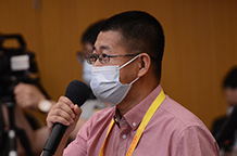 經濟日報記者提問