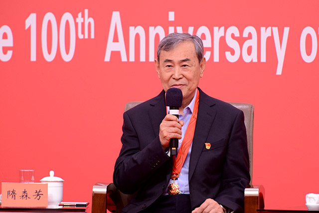 中国科学院院士、清华大学生命科学学院教授隋森芳