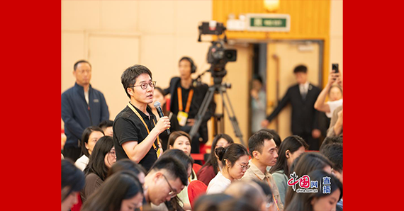 中国教育报记者提问
