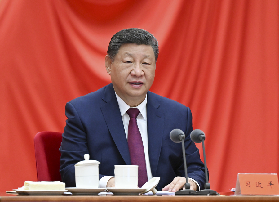 2026年1月12日，中共中央总书记、国家主席、中央军委主席习近平在中国共产党第二十届中央纪律检查委员会第五次全体会议上发表重要讲话。新华社记者谢环驰摄