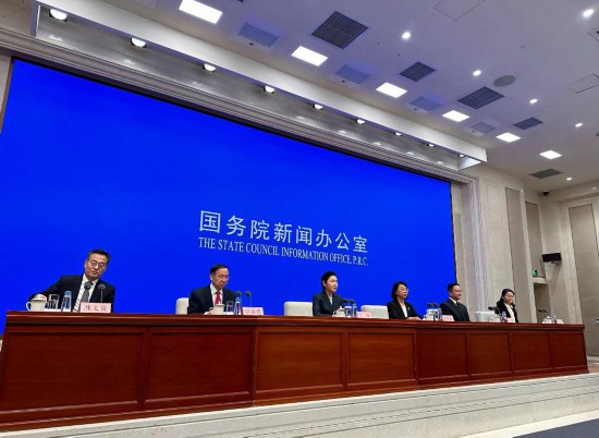 圖為發布會現場。 新華社記者白陽攝